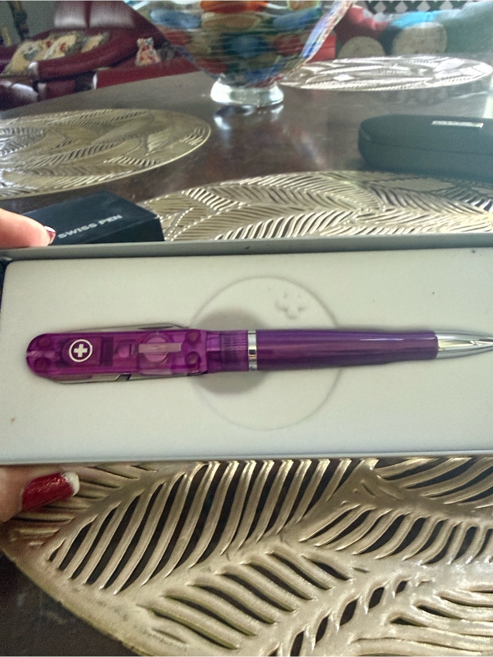 Swiss Pen - Purple Women’s Accessory